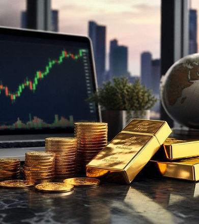 Digital finance illustration